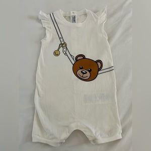 Moschino Baby Bear Purse Romper